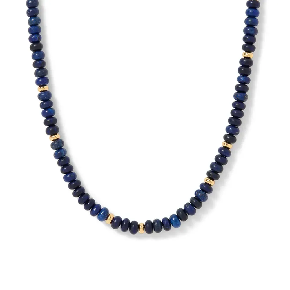 Discount Royal Egyptian Beaded Lapis Necklace Necklaces