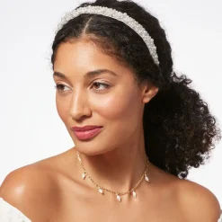 Outlet Royal Tudor Pearl And Chain Necklace Necklaces