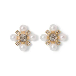 Online Royal Tudor Statement Stud Earrings Earrings