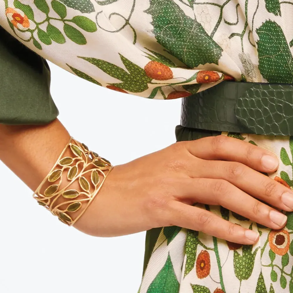 Fashion Sage Leaf Cuff Bracelets