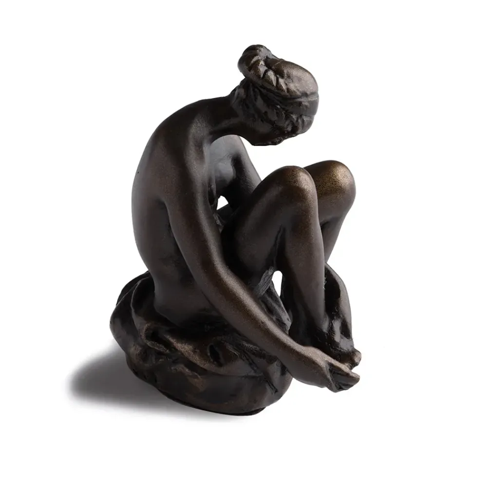 Outlet Seated Female Nude Sculpture Sculpture