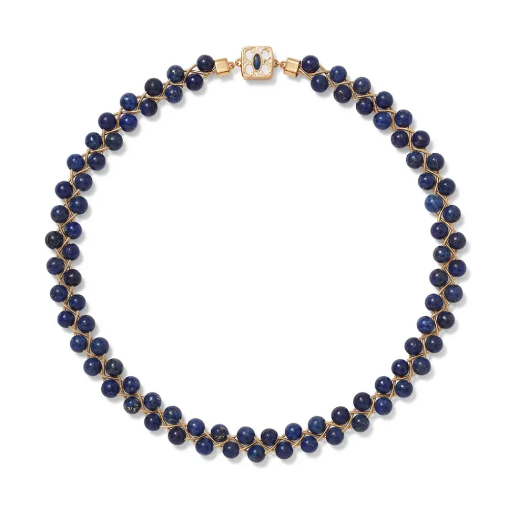 Best Spanish Baldric Lapis Braided Necklace Necklaces