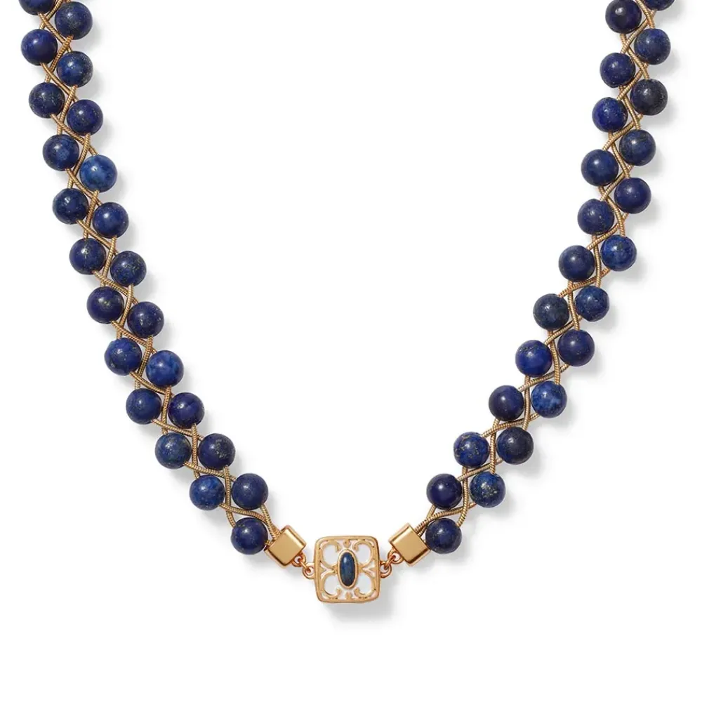 Best Spanish Baldric Lapis Braided Necklace Necklaces