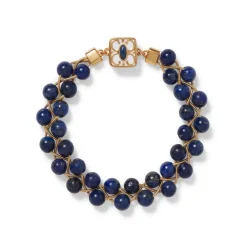 Online Spanish Baldric Lapis Braided Bracelet Bracelets