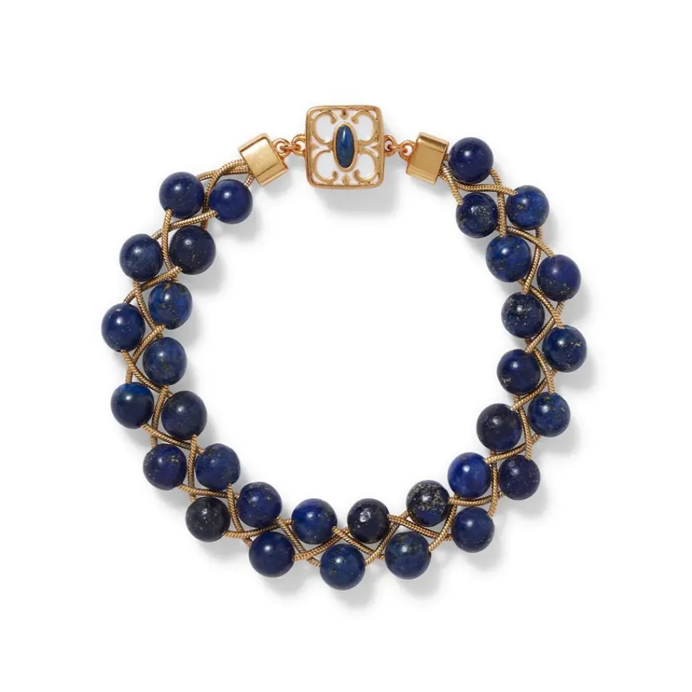 Online Spanish Baldric Lapis Braided Bracelet Bracelets