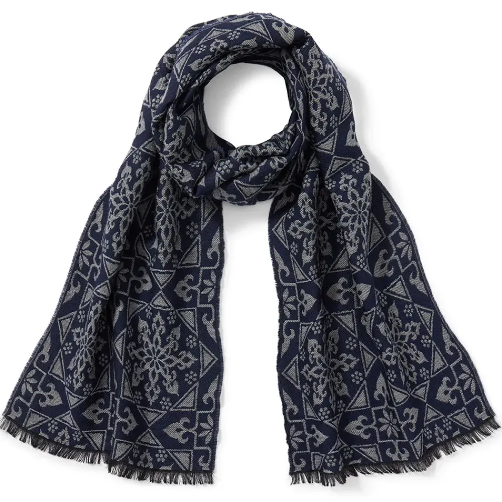 Sale Spanish Snowflake Jacquard Scarf Scarves & Wraps