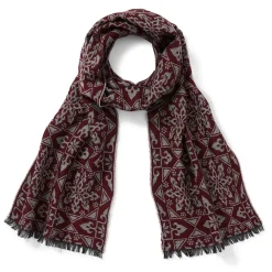 Sale Spanish Snowflake Jacquard Scarf Scarves & Wraps