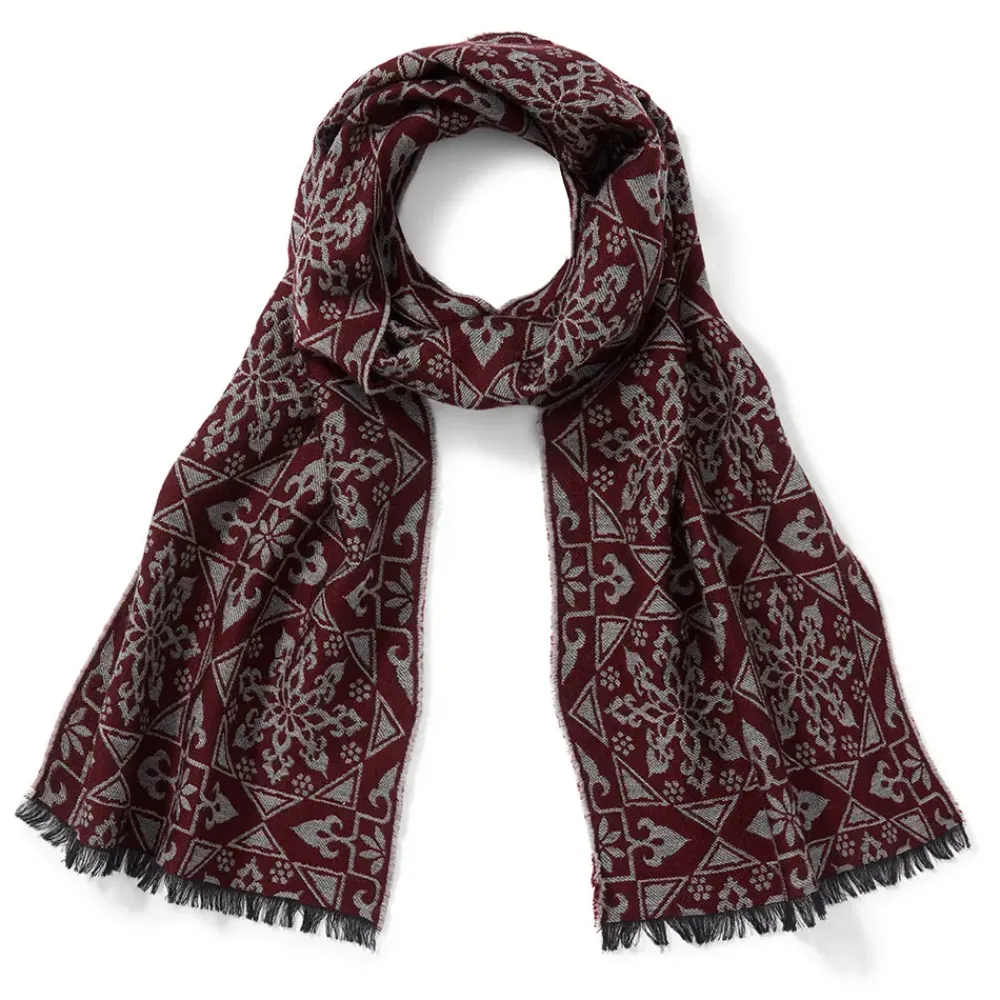 Sale Spanish Snowflake Jacquard Scarf Scarves & Wraps