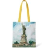 Fashion Statue Of Liberty Tote Bags