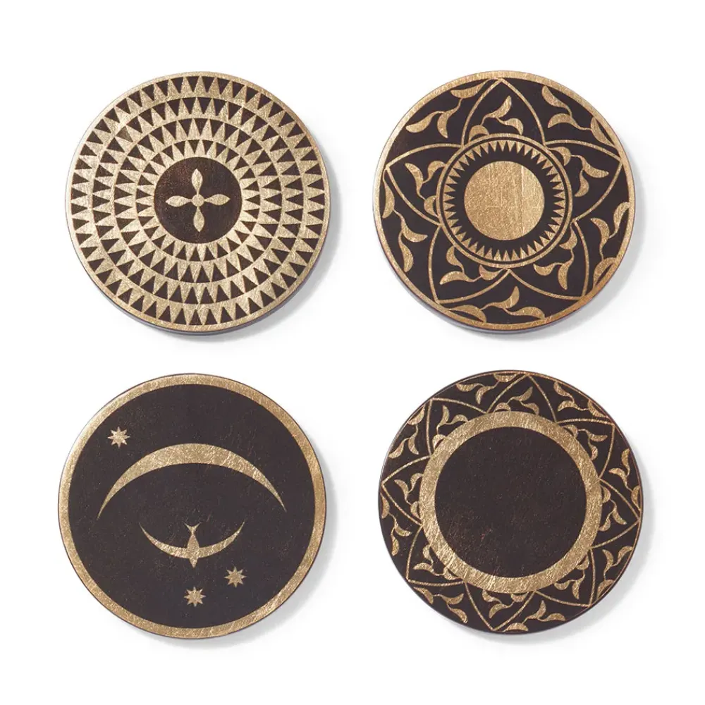 Discount Sumatran Symbols Coasters Tableware