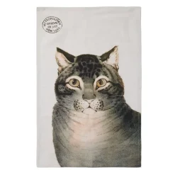 Hot The Favorite Cat Mug And Tea Towel Set Tableware