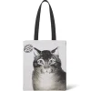 Fashion The Favorite Cat Tote Bags