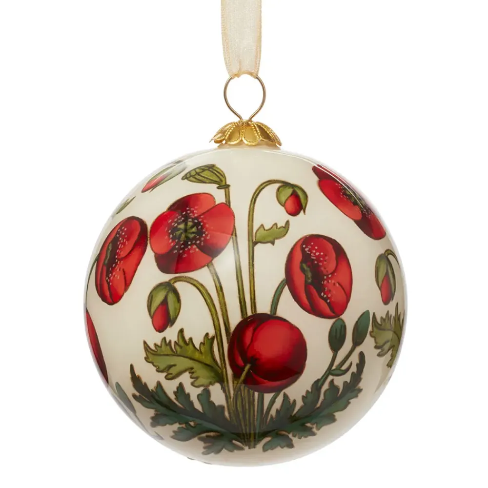Hot The Met Cloisters Garden Hand-Painted Glass Ornament Set Ornaments