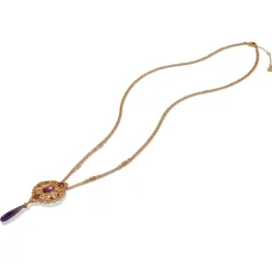 Best Turkish Amethyst Long Pendant Necklace Necklaces