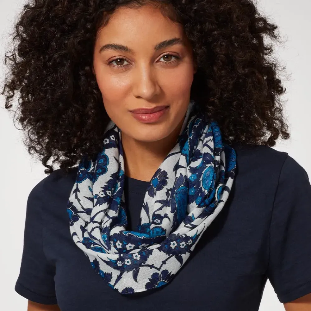 Hot Turkish Saz Leaf Infinity Scarf Scarves & Wraps