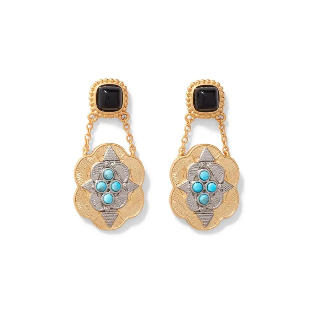 Hot Turkmen Chain Drop Earrings Earrings
