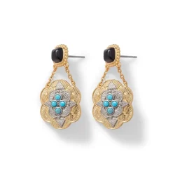 Hot Turkmen Chain Drop Earrings Earrings
