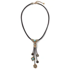 Best Turkmen Leather Statement Necklace Necklaces