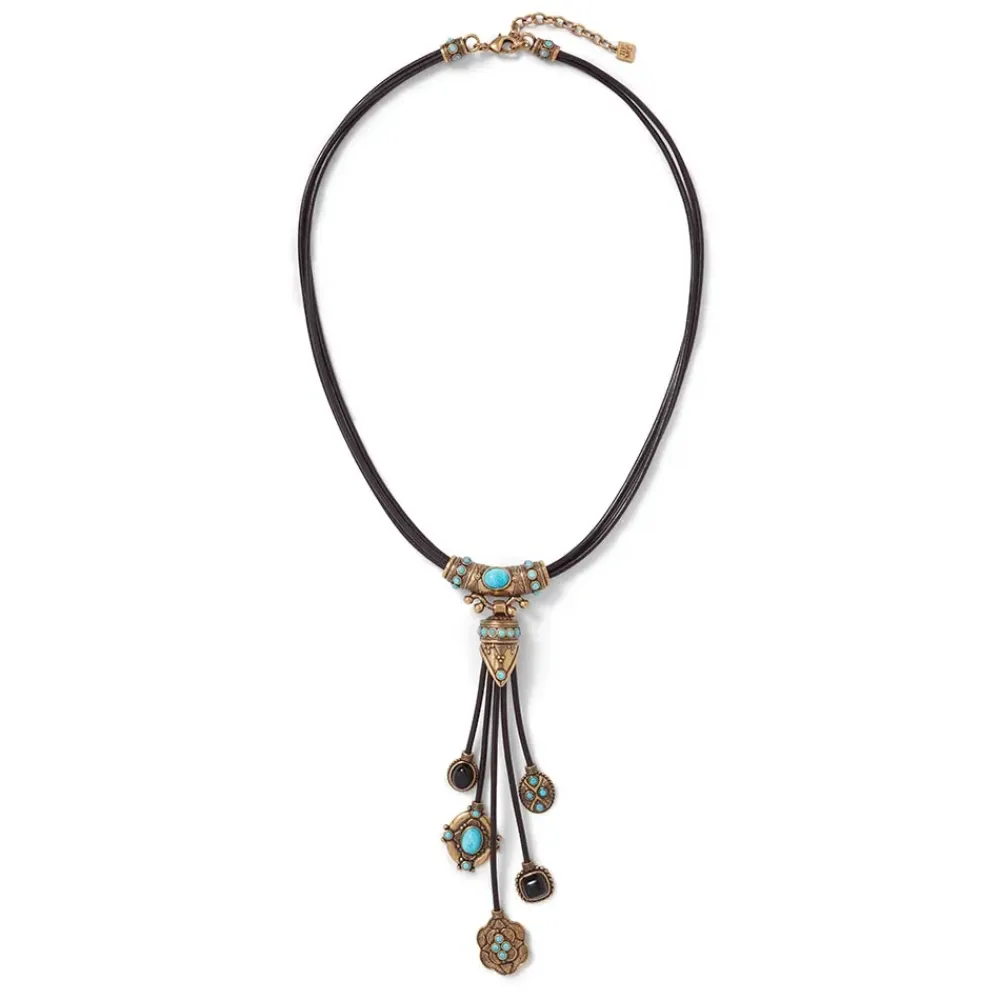 Best Turkmen Leather Statement Necklace Necklaces