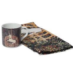 Clearance Unicorn Mug And Tea Towel Set Tableware