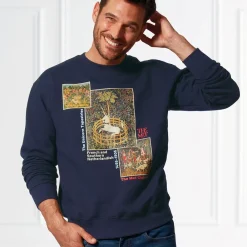 Fashion Unicorn Tapestries Crew Neck Sweatshirt Clothing