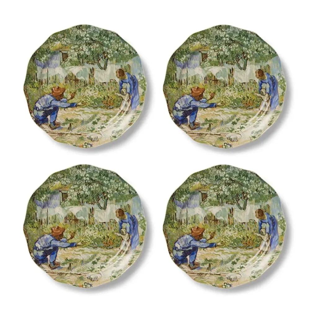 Fashion Van Gogh First Steps Salad Plate Tableware