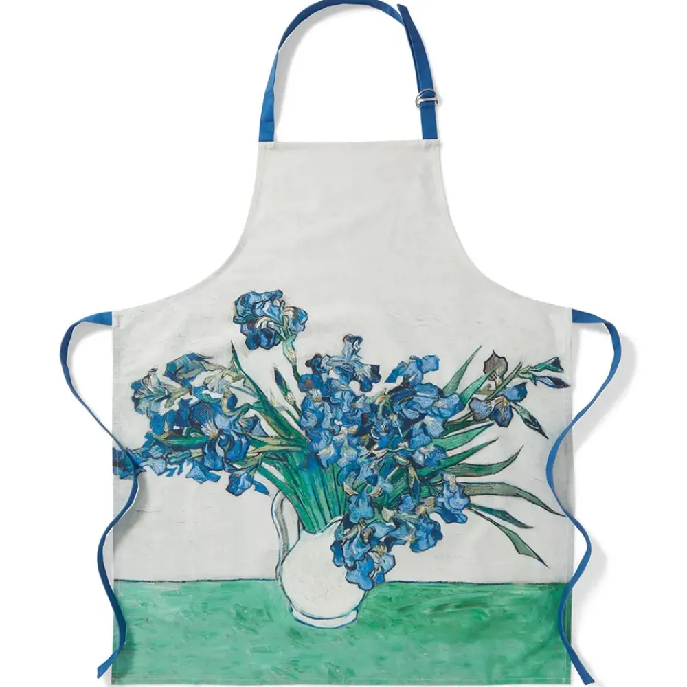 Clearance Van Gogh Irises Apron Tableware