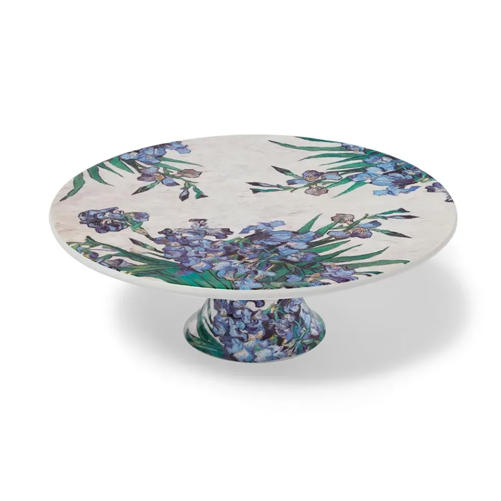 Clearance Van Gogh Irises Cake Stand Tableware
