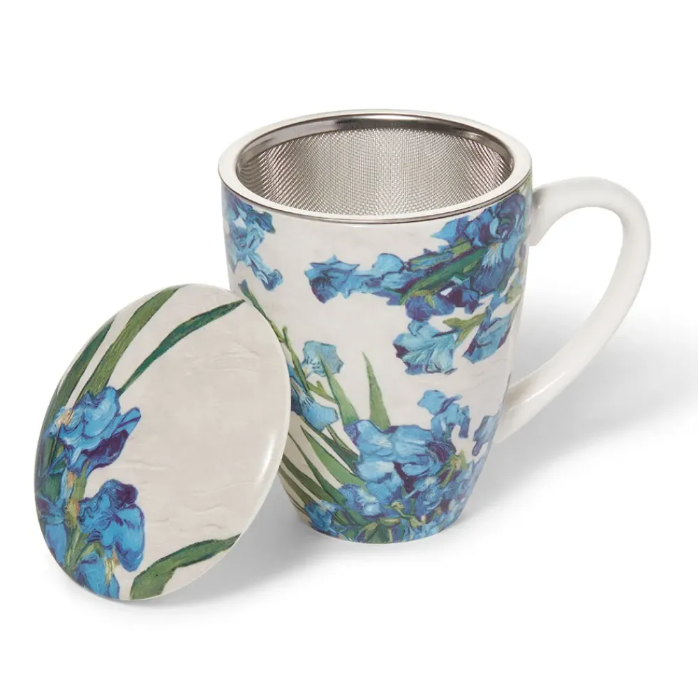 New Van Gogh Irises Tea Set Tableware
