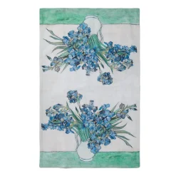 Hot Van Gogh Irises Tea Towel Decorative Accents