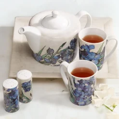 Online Van Gogh Irises Teapot Tableware