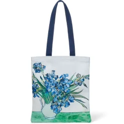 Outlet Van Gogh Irises Tote Bags