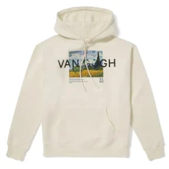 Online Van Gogh Wheat Field With Cypresses Hoodie Clothing
