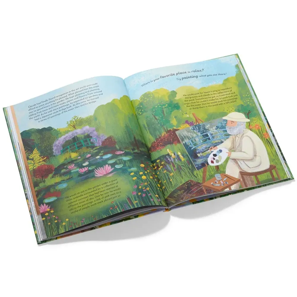 Sale What The Artist Saw: Claude Monet Kids' Books