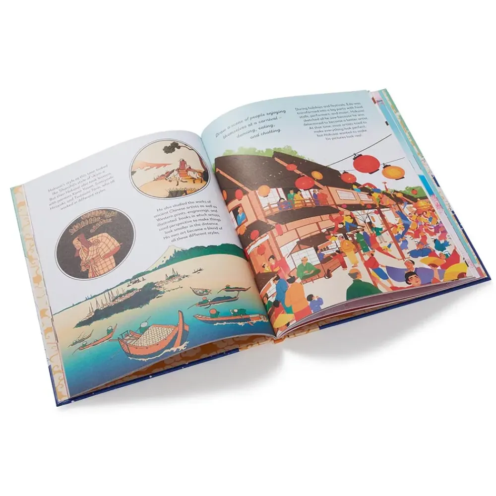 New What The Artist Saw: Hokusai Kids' Books