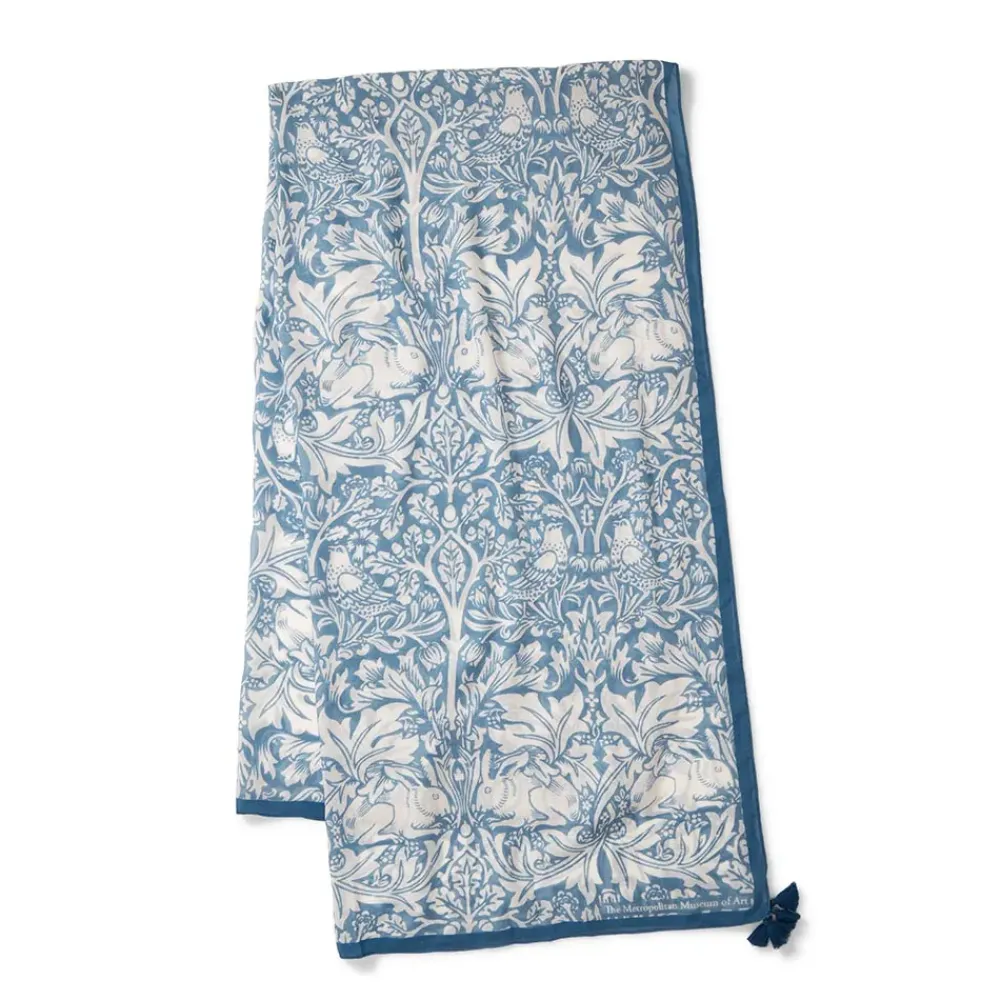 Hot William Morris Brother Rabbit Oversize Oblong Scarf Scarves & Wraps