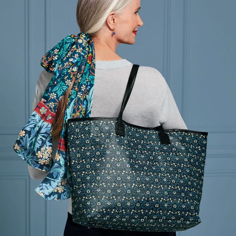 New William Morris Eyebright Coated Canvas Tote Bags