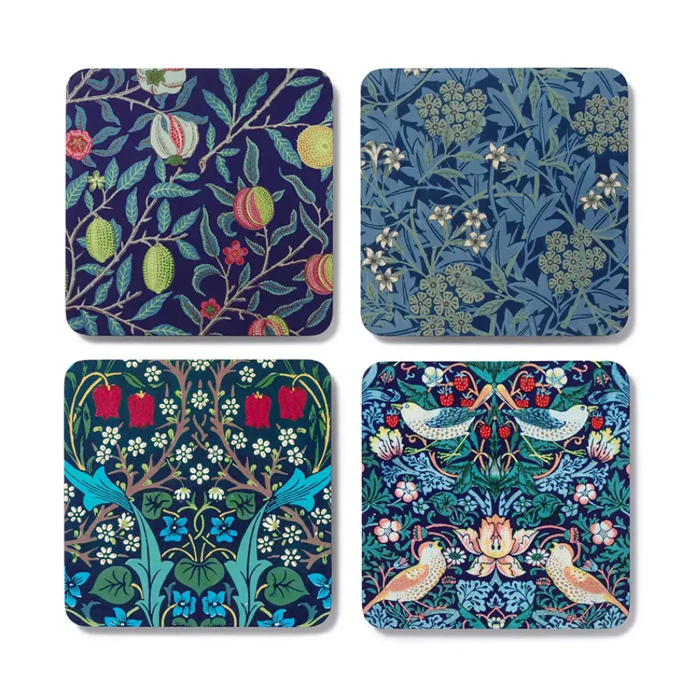 Outlet William Morris Patterns Coasters Tableware