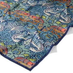 Hot William Morris Peacock And Dragon Square Silk Scarf Scarves & Wraps
