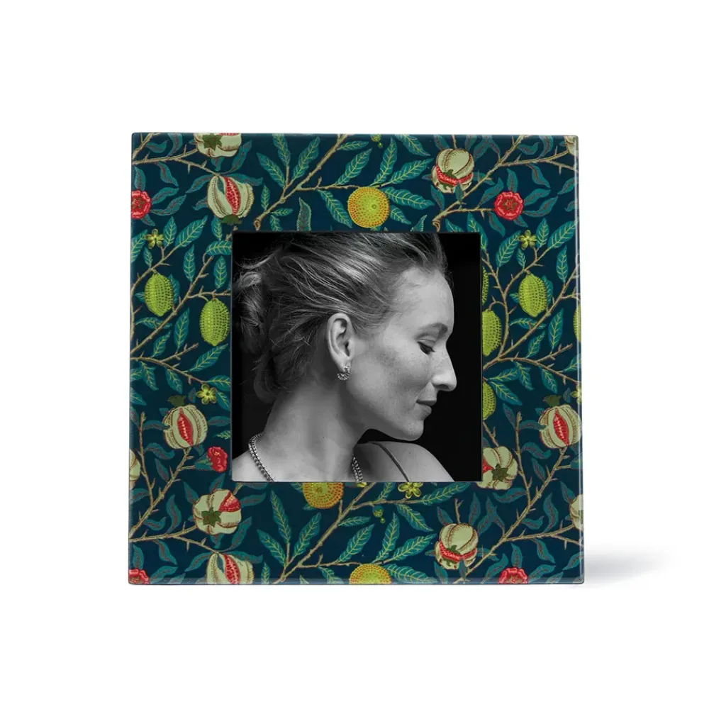 Clearance William Morris Pomegranate Square Frame Decorative Accents