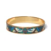 Discount William Morris Strawberry Thief Enamel Bangle Bracelets