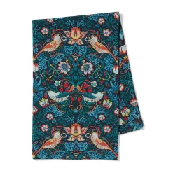 Clearance William Morris Strawberry Thief Tea Towel Decorative Accents