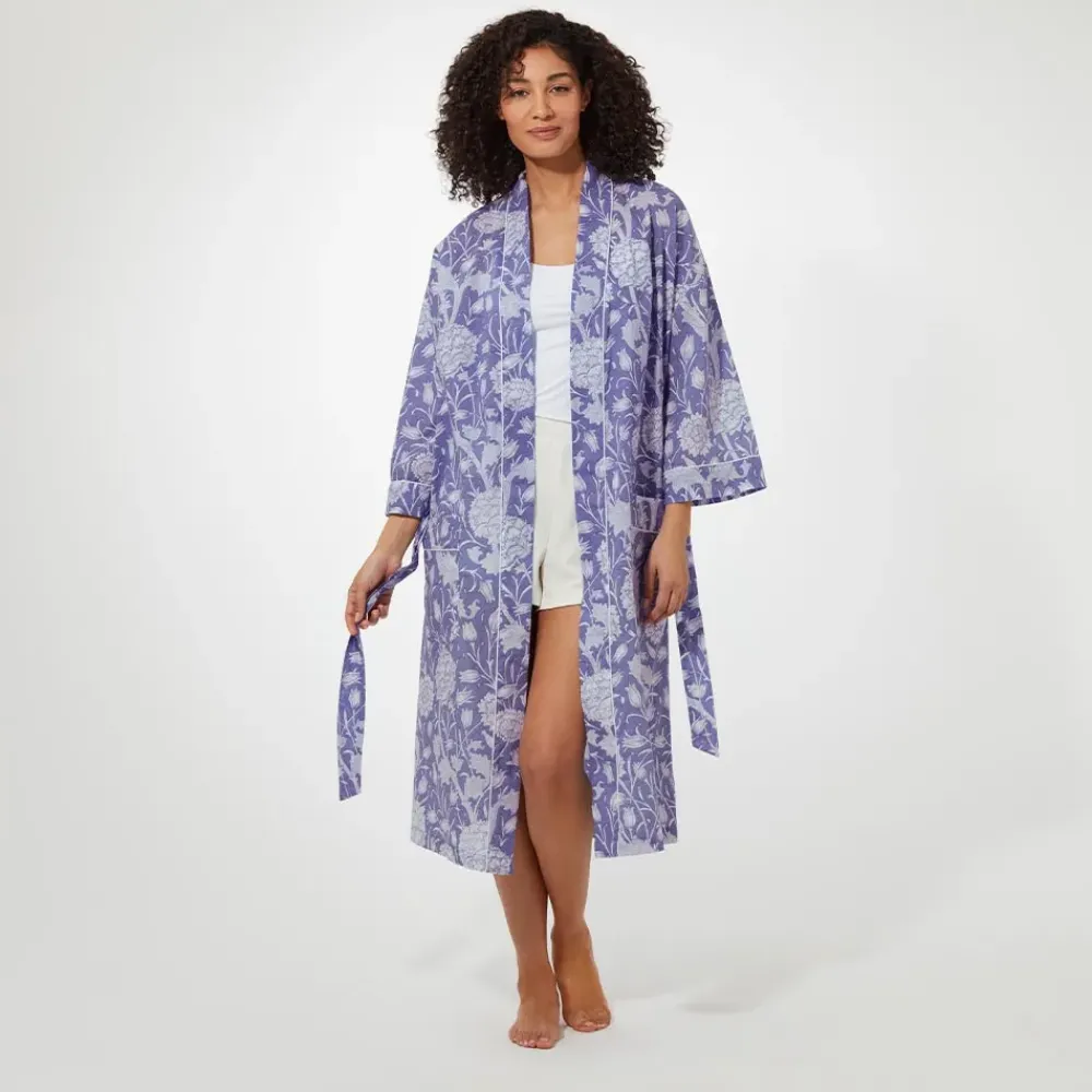 Clearance William Morris Wild Tulip Cotton Robe Clothing
