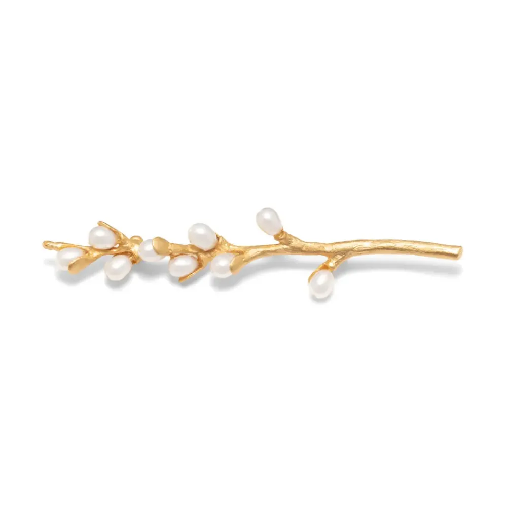 Best Willow Catkins Pearl Brooch Pins & Brooches